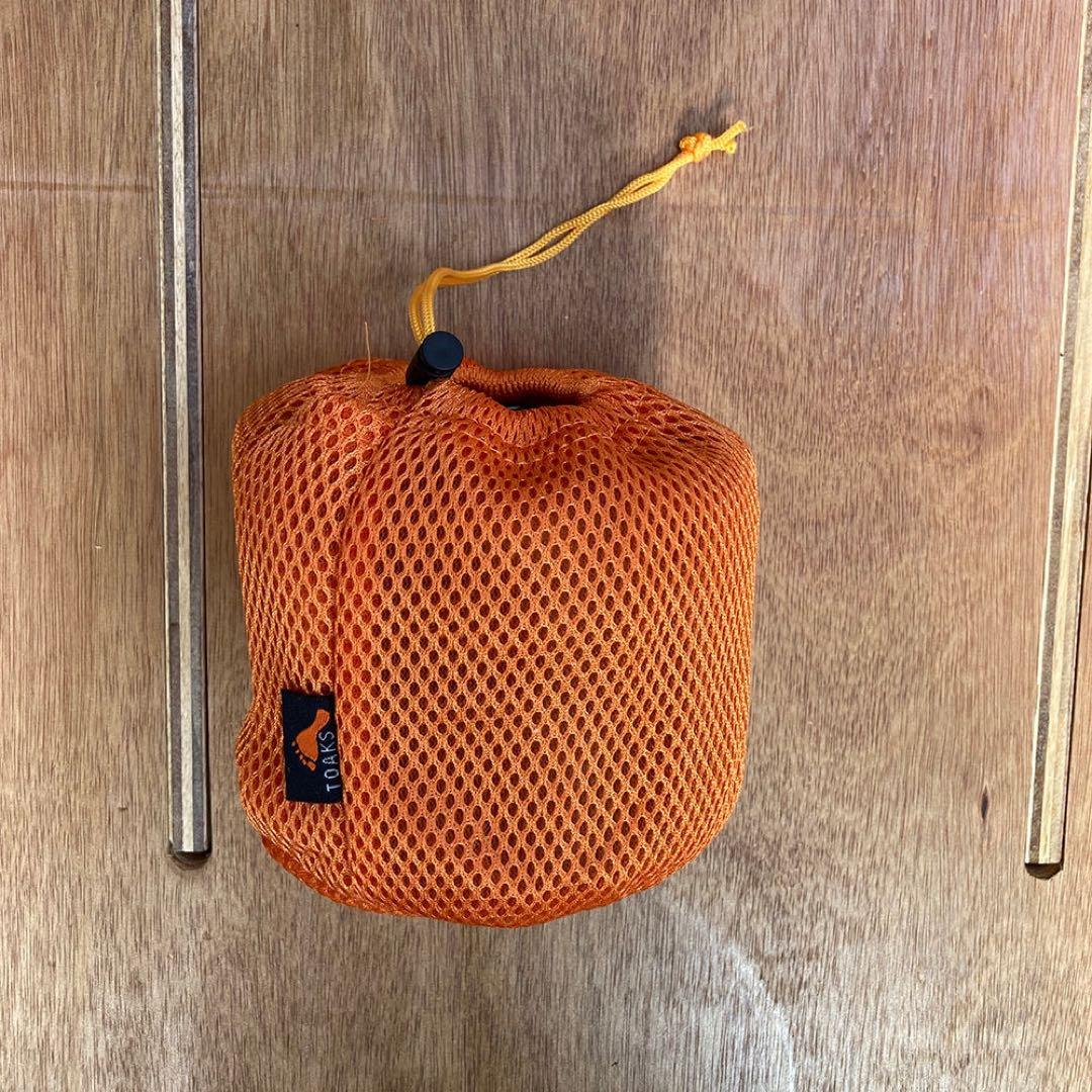 新品 TOAKS チタン アルコールストーブ 900mlセット