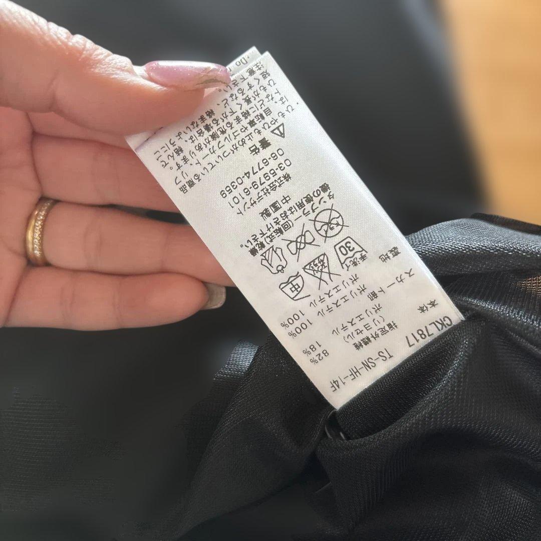 美品  Golf ワンピース M 赤黒 バイカラー