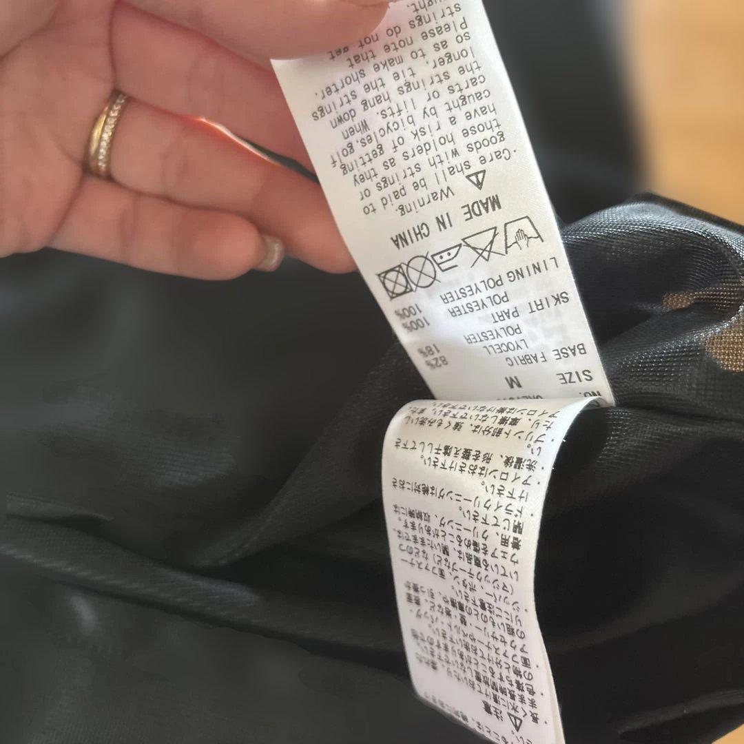 美品  Golf ワンピース M 赤黒 バイカラー