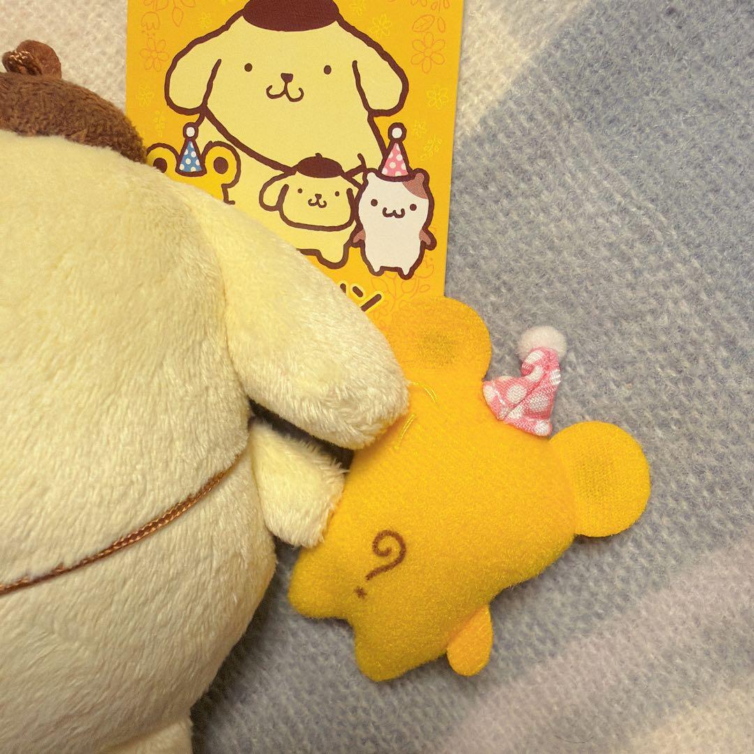 ポムポムプリン　バースデー　マスコット