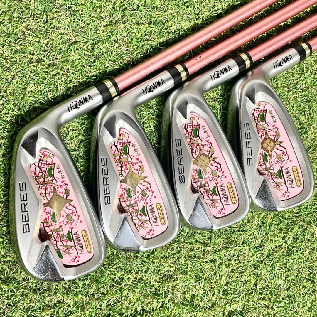 ホンマ HONMA BERES AIZU 3S アイアンセット 4本 A 右利き