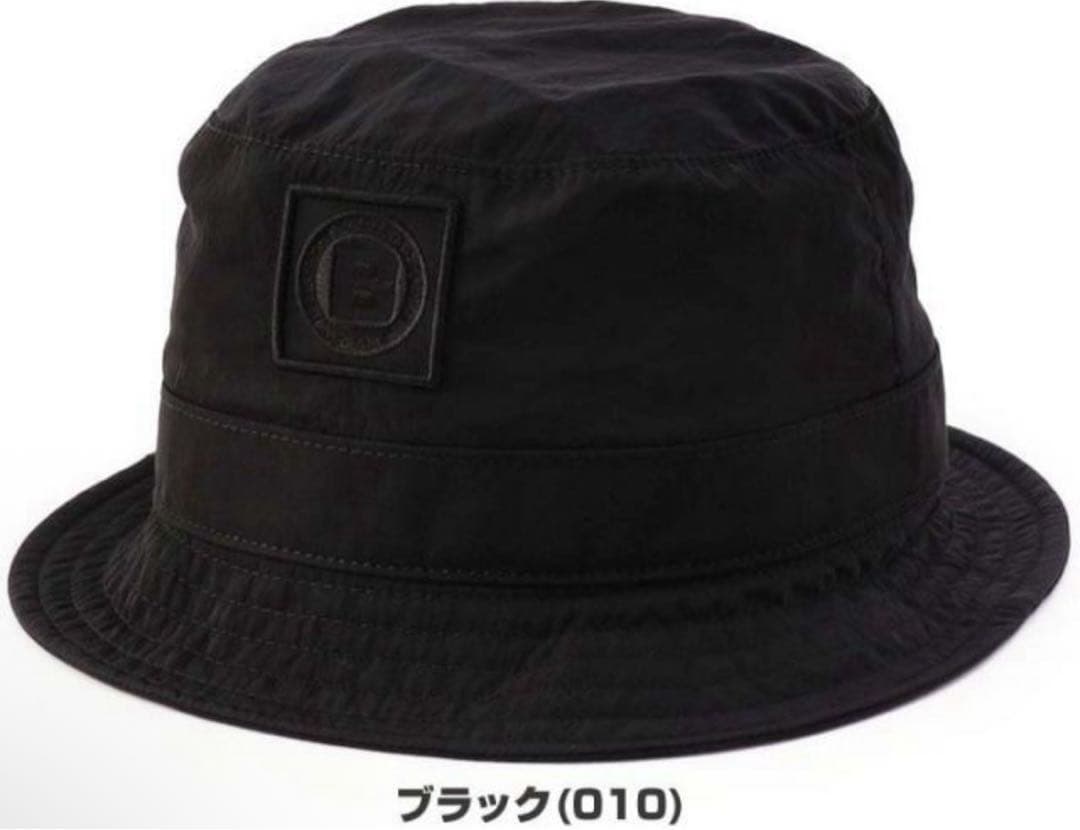 【最安値 試着のみ】ブリーフィング ゴルフ バケットハットブラック黒Lサイズ