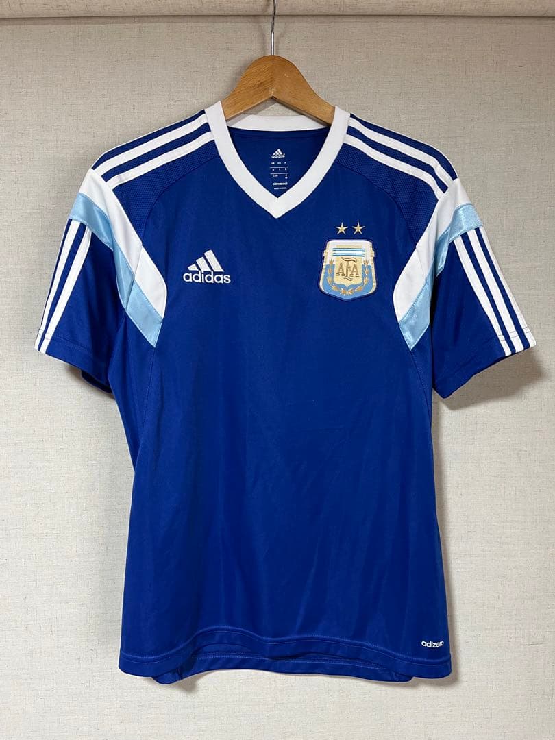 古着 adidas アルゼンチン代表 サッカー ユニフォーム メッシ