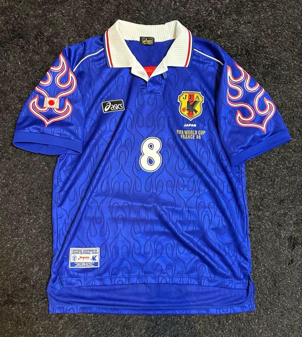 正規品1998年日本代表 ユニフォーム フランスW杯 中田英寿