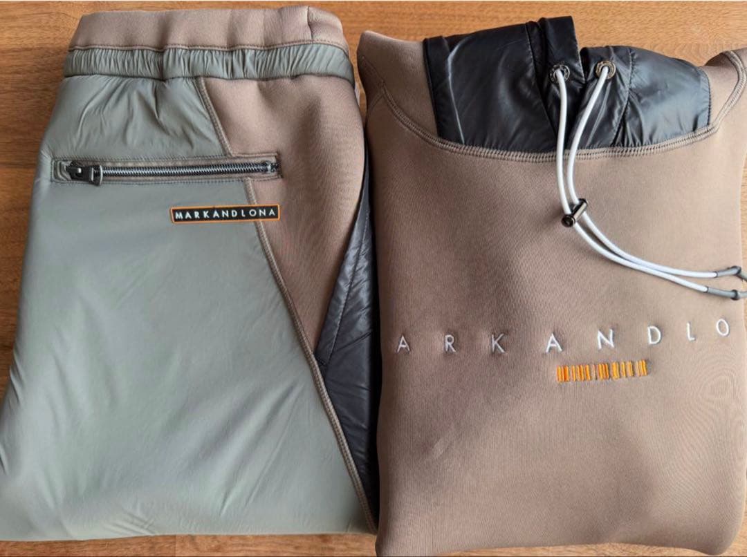MARK&LONA CODE パーカー　セットアップ ※上48 下46