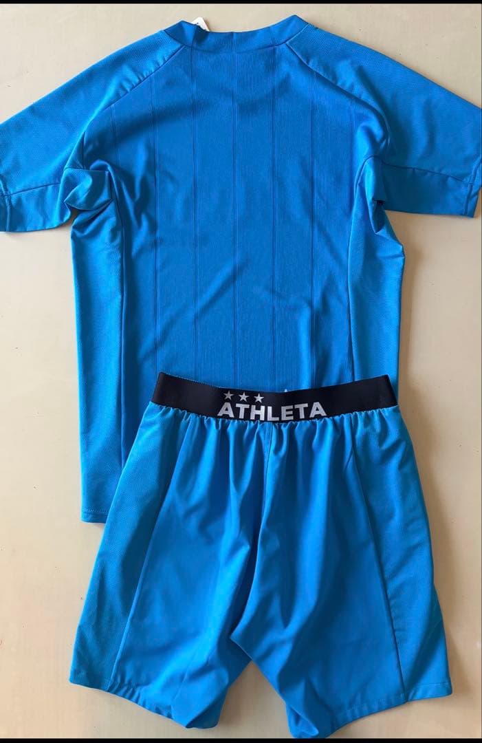 新品タグ付き　メンズS ATHLETAアスレタ　プラクティスシャツ＆パンツセット