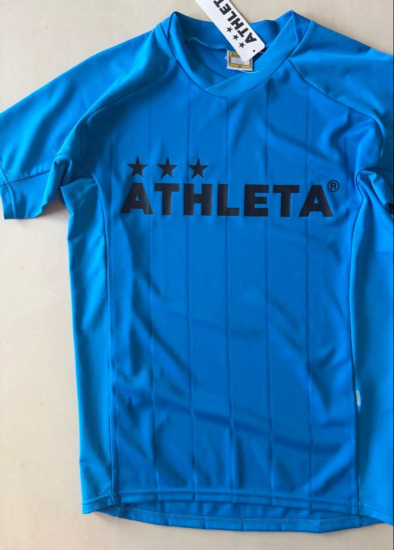 新品タグ付き　メンズS ATHLETAアスレタ　プラクティスシャツ＆パンツセット
