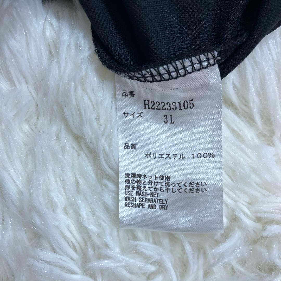 極美品 キャロウェイ 長袖 ポロシャツ ブラック 3L