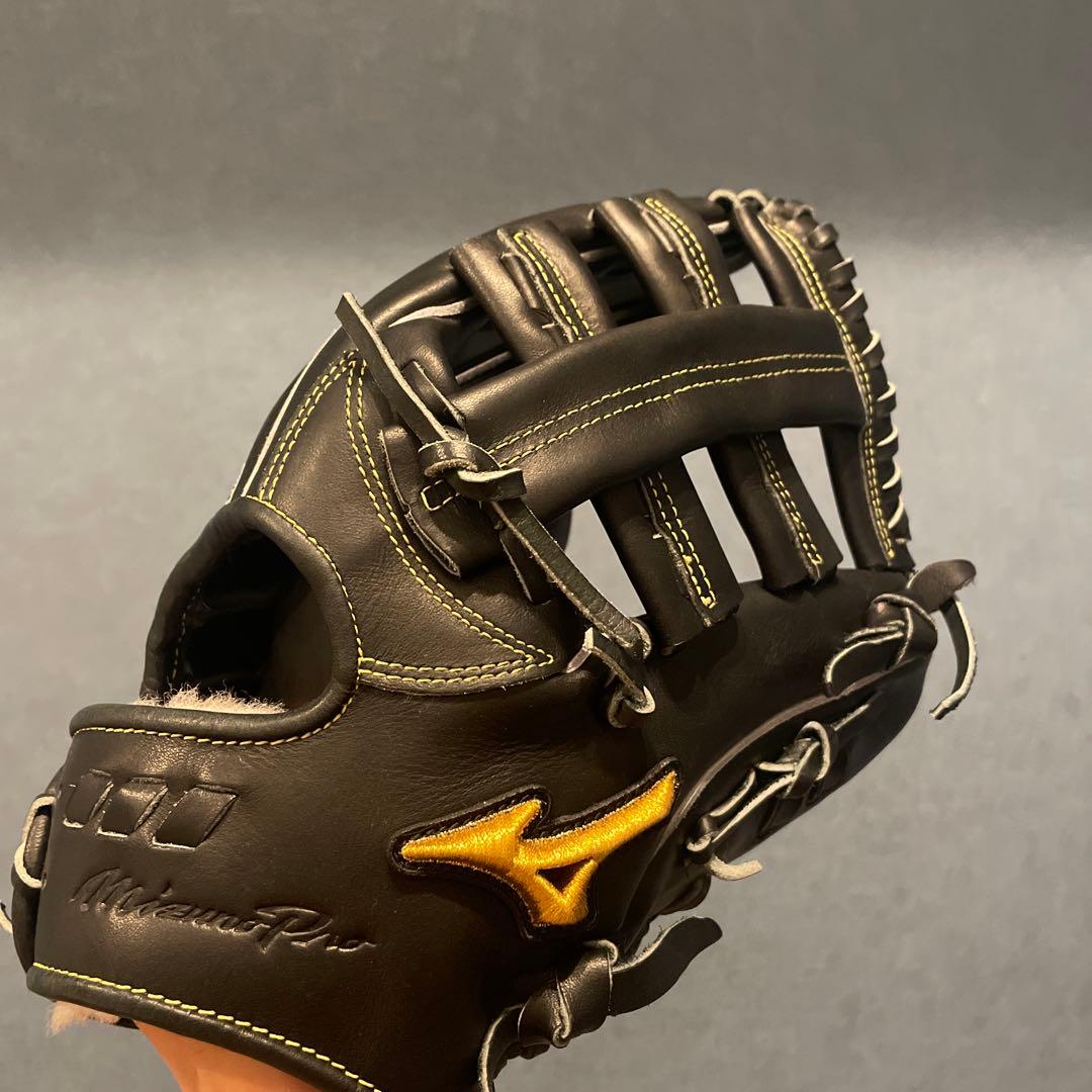 Mizuno ブラック 軟式グローブ
