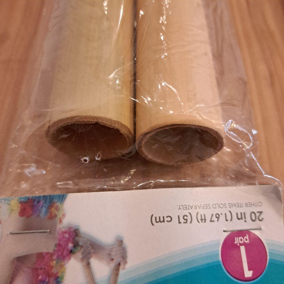 フラ用品　ハワイ仕入れ　プイリ　フラダンス　新品　フラ　楽器
