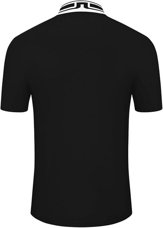 新品 J.LINDEBERG ポロシャツ 2XL 黒 ゴルフウェア 速乾 半袖
