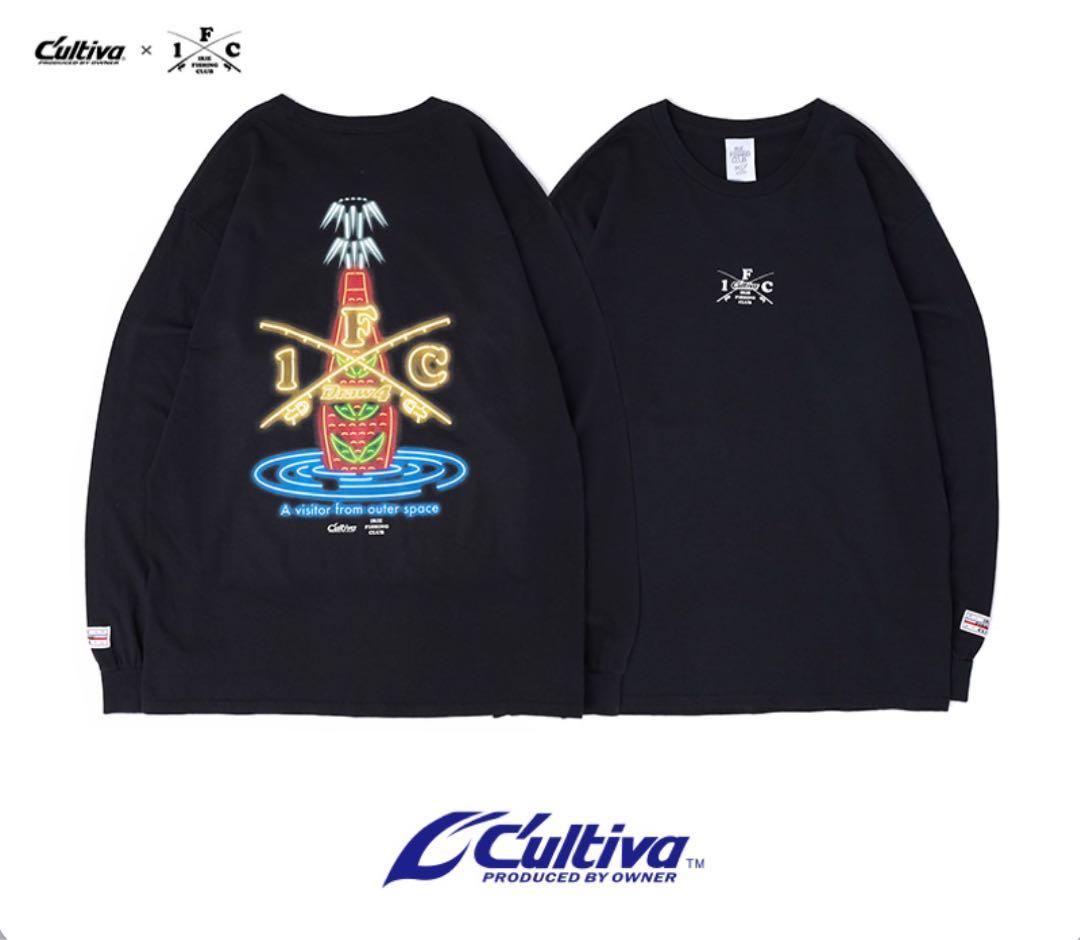 アイリーフィッシングクラブ×カルティバ　Apple mango neon L/S