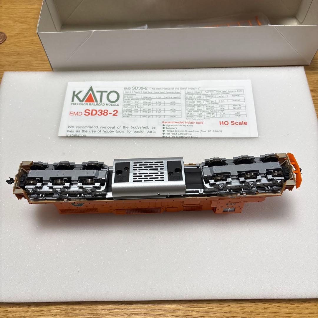 鉄道模型 KATO EMD SD38-2 Elgin,jolit&eastern #665