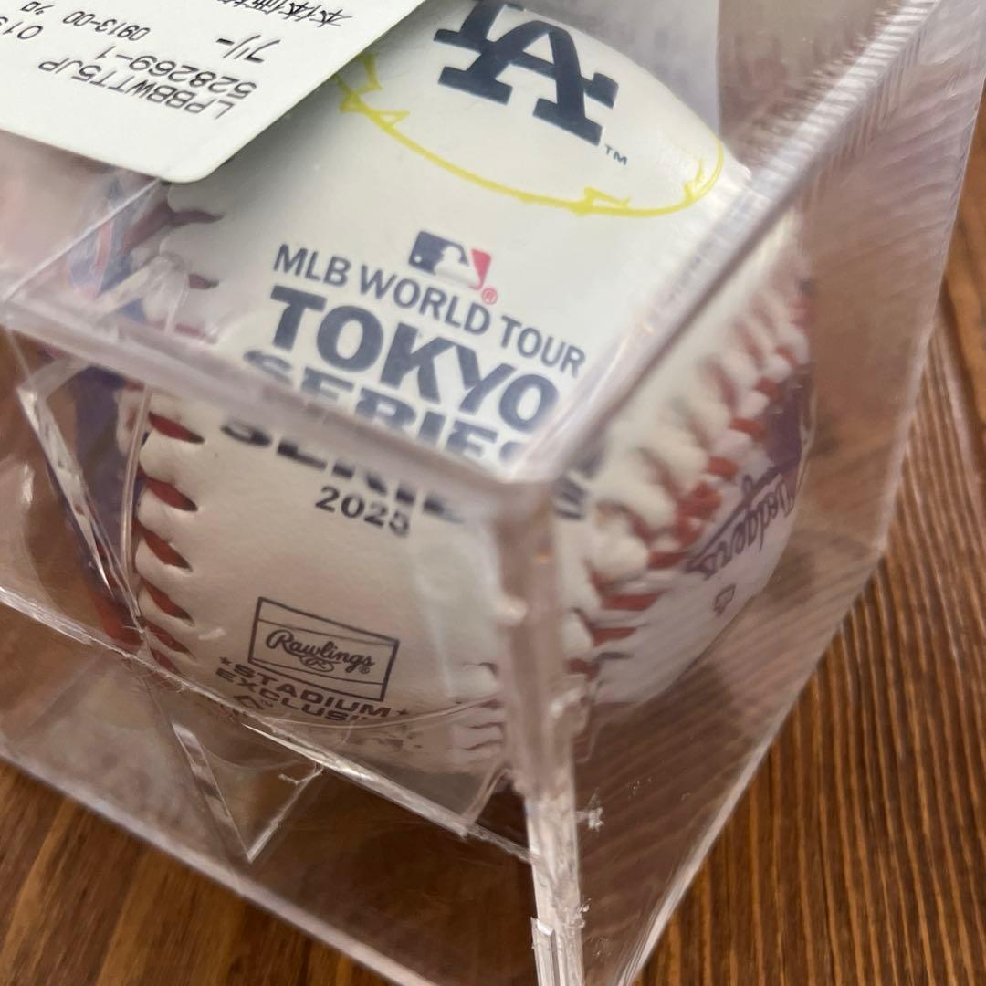 未開封 東京シリーズ ドジャース カブス 開幕戦 ボール 日本人4人 １個