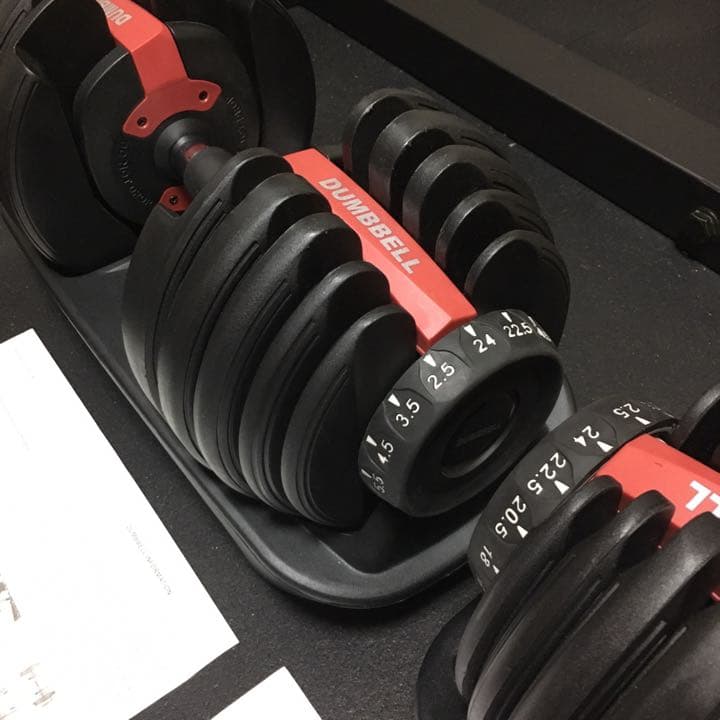 可変式ダンベル アジャスタブルダンベル　24kg 定価29000円