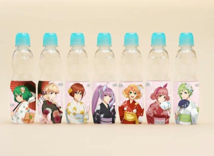 マクロス　祭の湯　秩父温泉　シェリル　ラムネ　瓶　全種セット　シェリル