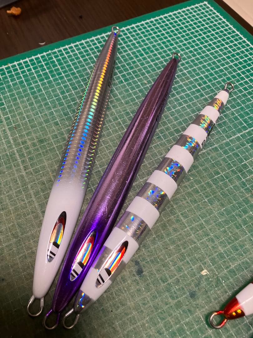 専用バーチカルロングスロー、300g ×1　250g ×2 200g ×2