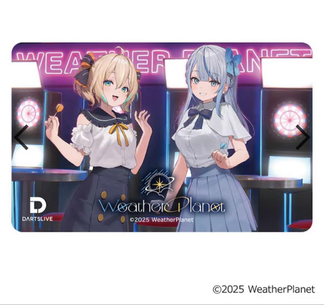 Weather Planet ダーツセット ダーツライブカード付き