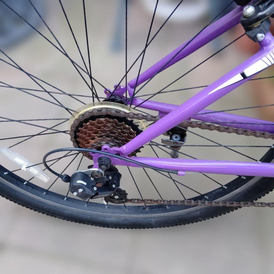 お値下げしました。BAMCBASE マウンテンバイク パープル 26インチ