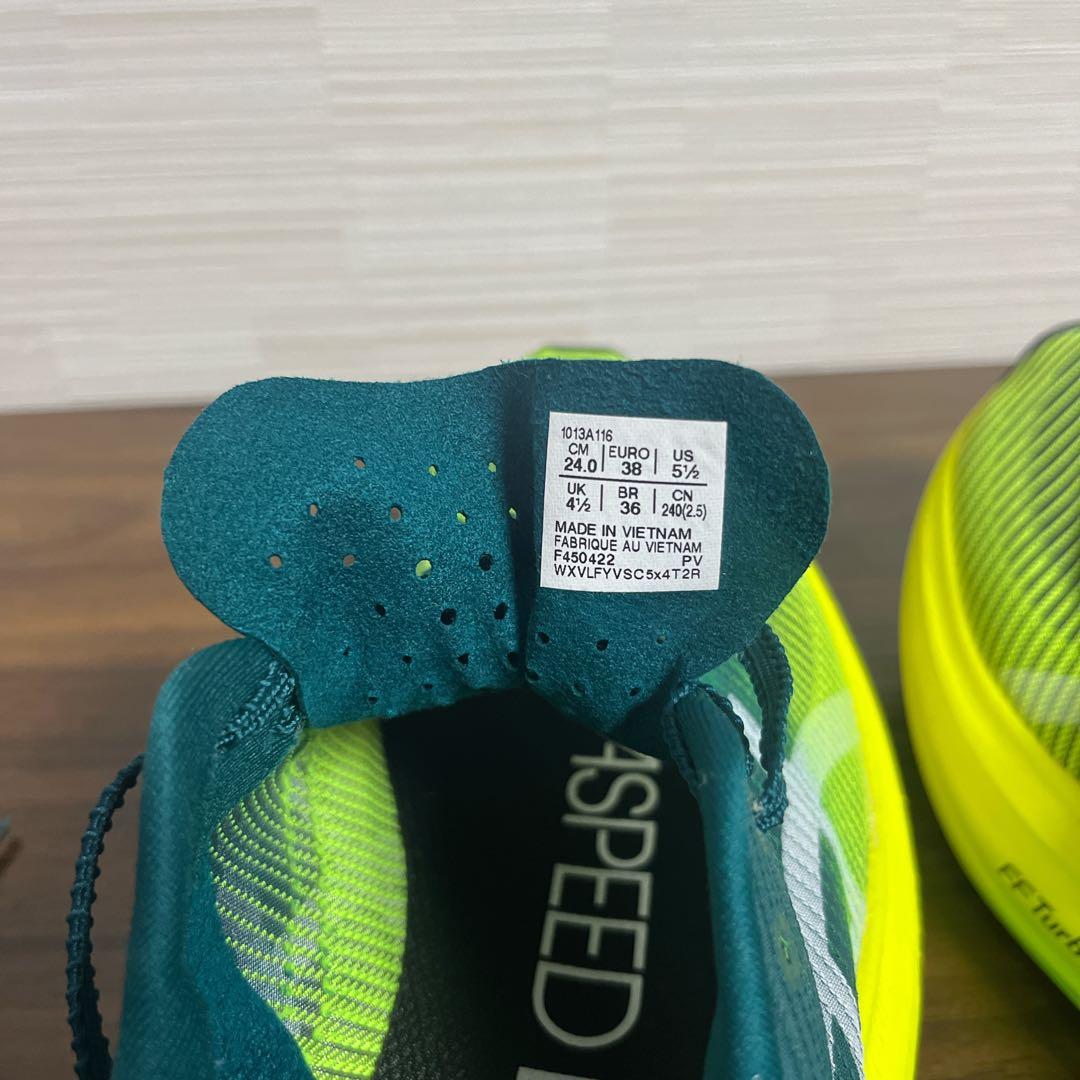 【極美品】アシックス メタスピードエッジ 24.0 SPEED EDGE