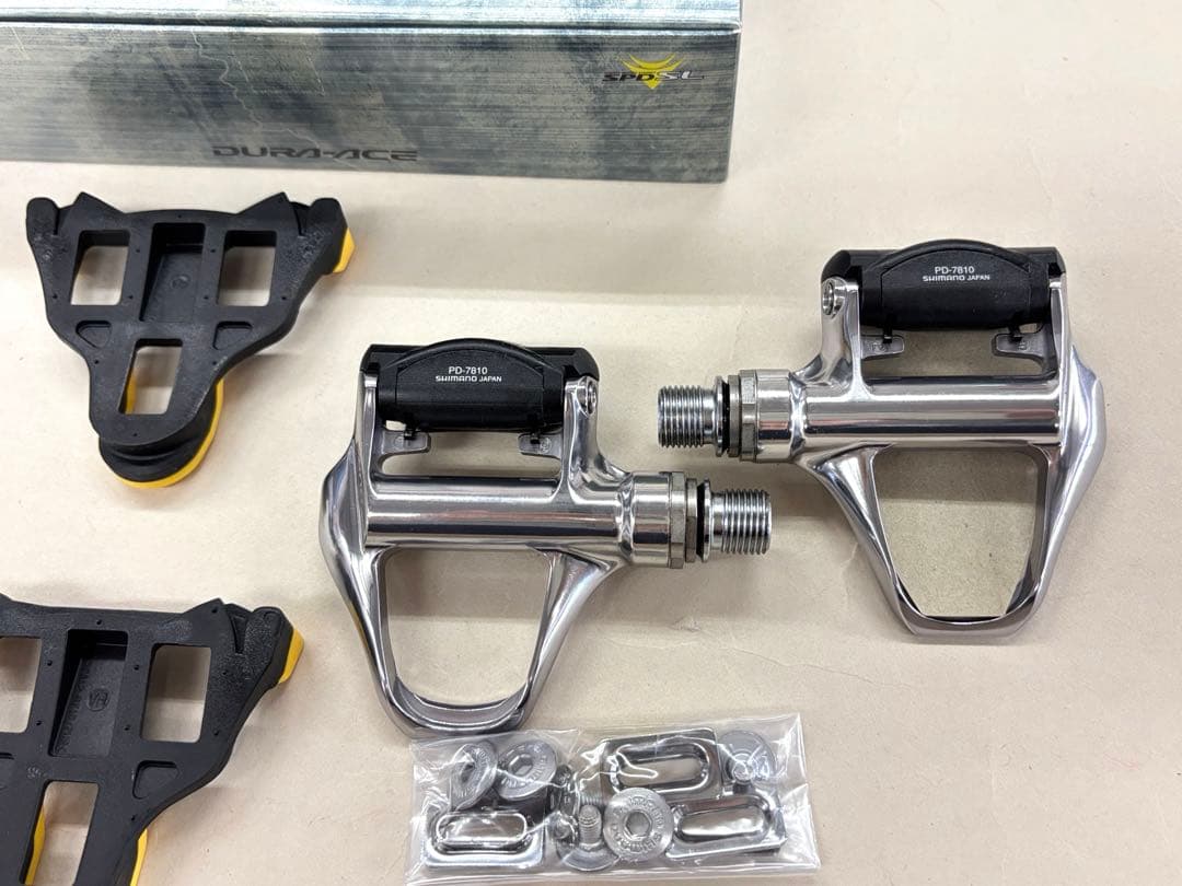 220【新品・未使用】シマノ　DURA-ACE　PD-7810 新品クリート付き
