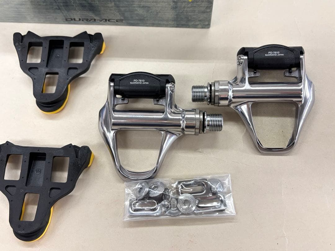 220【新品・未使用】シマノ　DURA-ACE　PD-7810 新品クリート付き