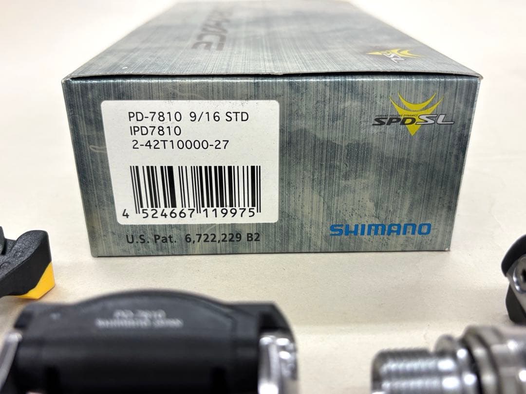 220【新品・未使用】シマノ　DURA-ACE　PD-7810 新品クリート付き