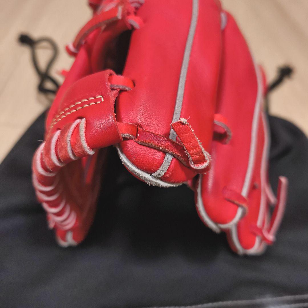 美品　MIZUNO グローバルエリート　大人用　軟式 内外野手グローブ　専用袋付