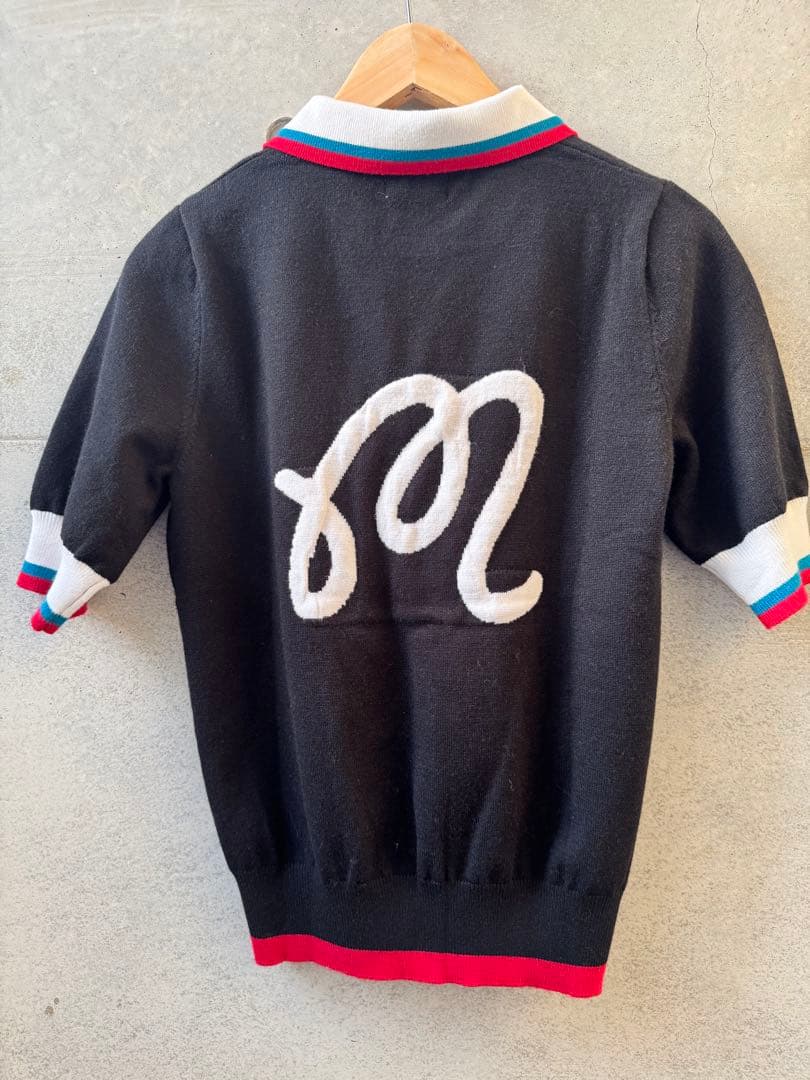 Malbon 半袖ニット　black
