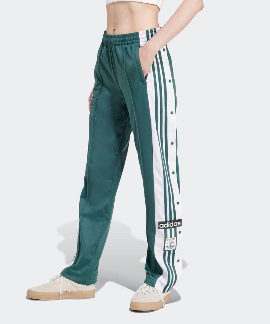 ブラックピンク着用 adidas アディダス トラックパンツ adibreake