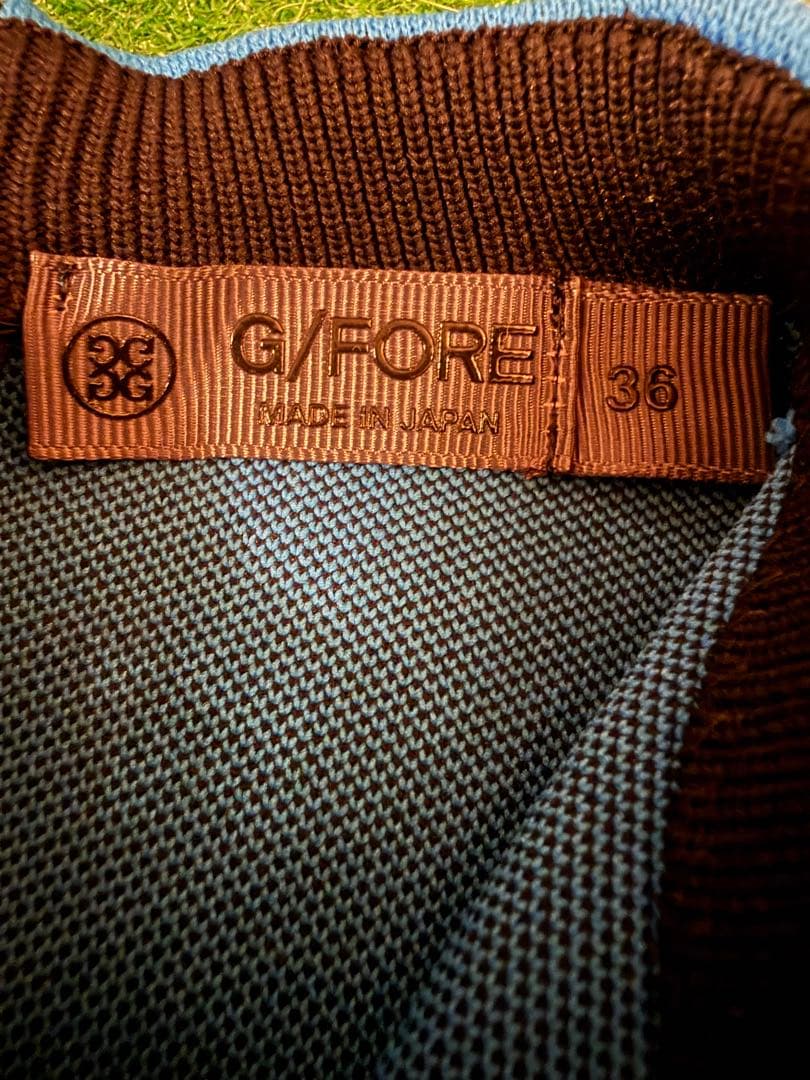 G/FORE レディース ブラック、ブルーワンピース 36
