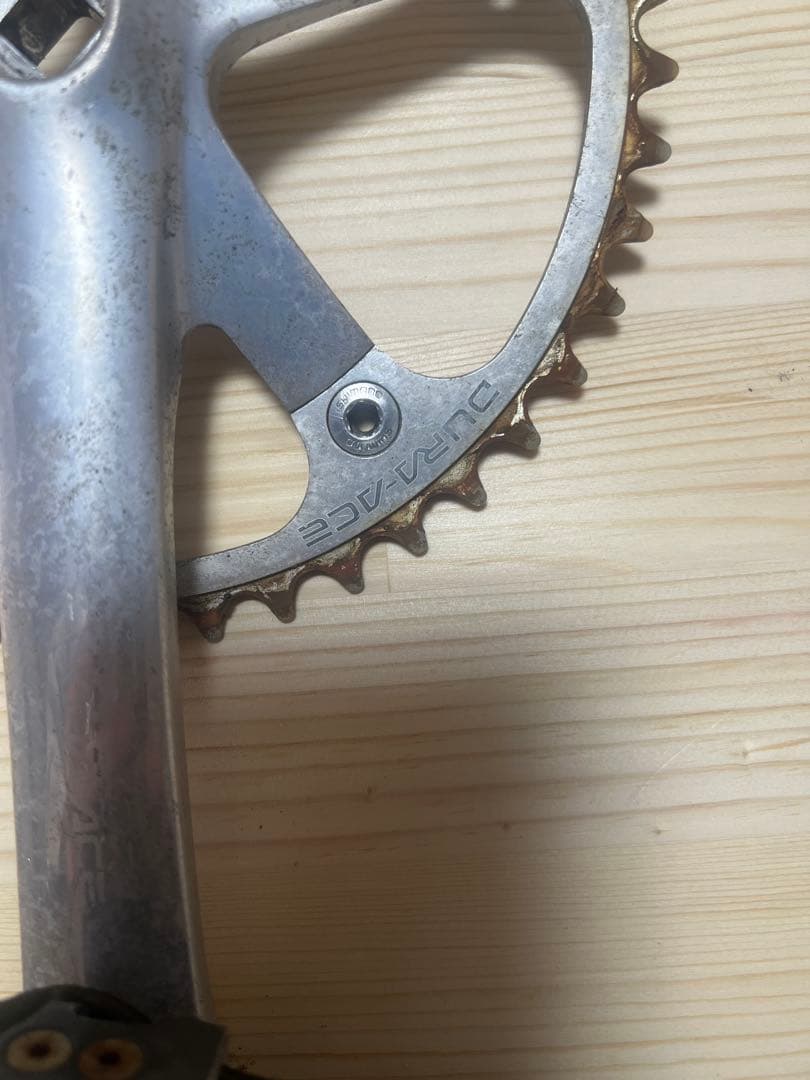 DURA-ACE FC 7600 ピスト用クランク NJS 競輪 PIST