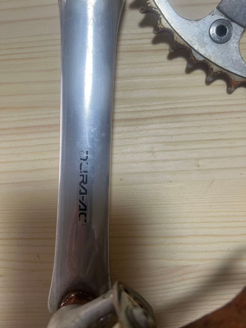 DURA-ACE FC 7600 ピスト用クランク NJS 競輪 PIST