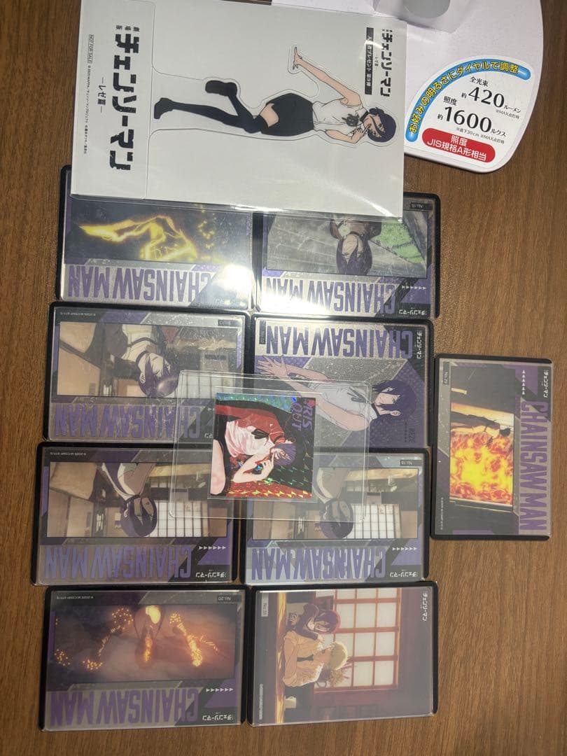 影*中様 チェンソーマン　レゼ　まとめ売り　フィギュア　クリアカード　ポスター