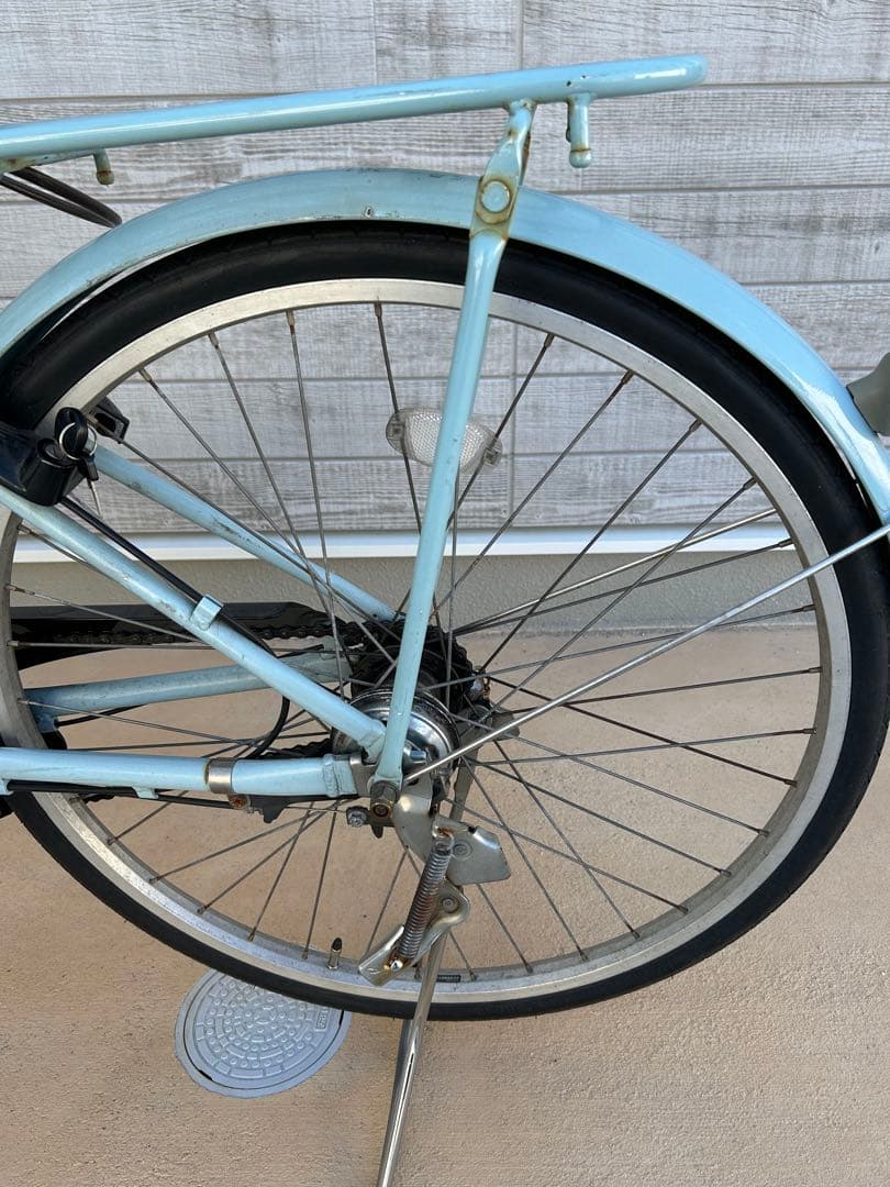 電動アシスト自転車 ブリヂストン　アシスタベーシック（A6BD18）水色