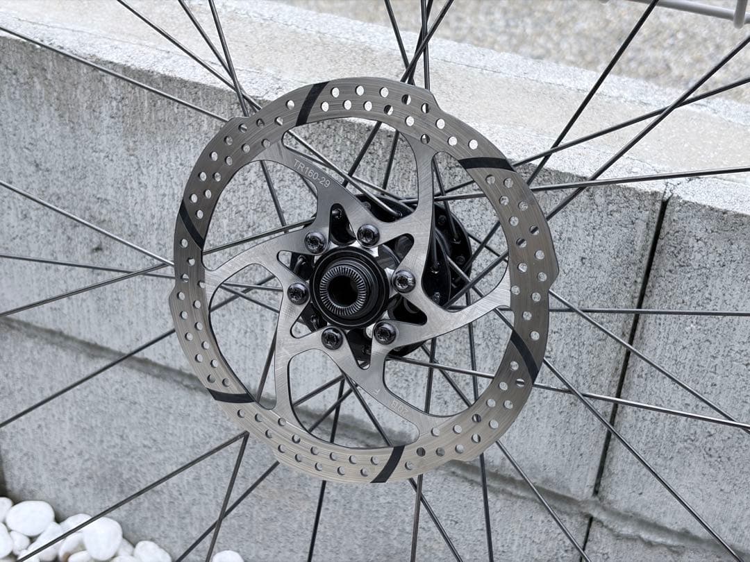手組みホイール MAVIC OPEN PRO 700c ディスク 前後セット