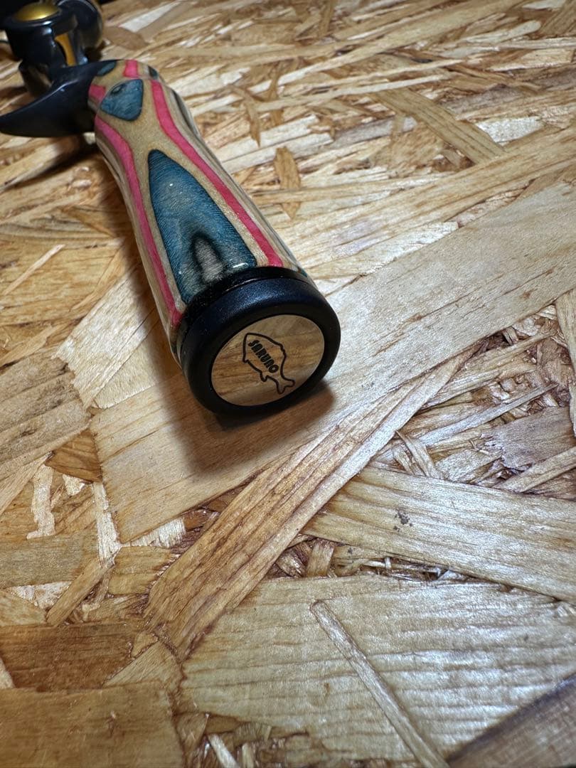 ストレートグリップスケボーグリップハンドメイド