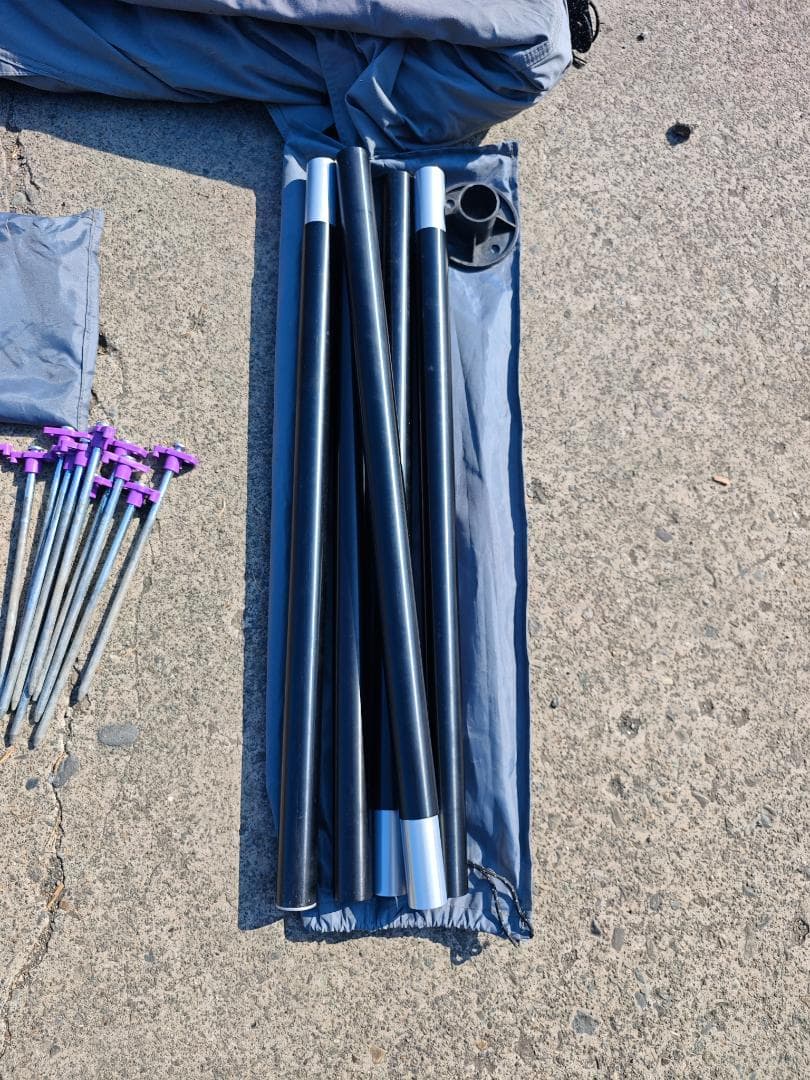 マウントスミ ノナTC ワンポールテント 使用少なめ