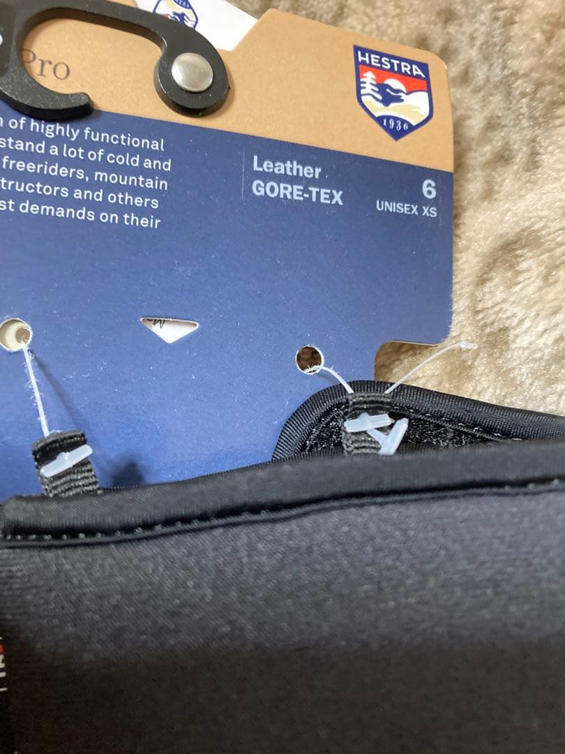 ヘストラ　HESTRA レザーゴアテックス　GORE-TEX 新品送料込み　6