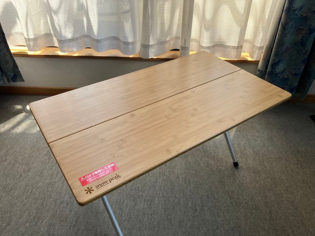 専用　スノーピーク　ワンアクションローテーブル竹 LV-100TR