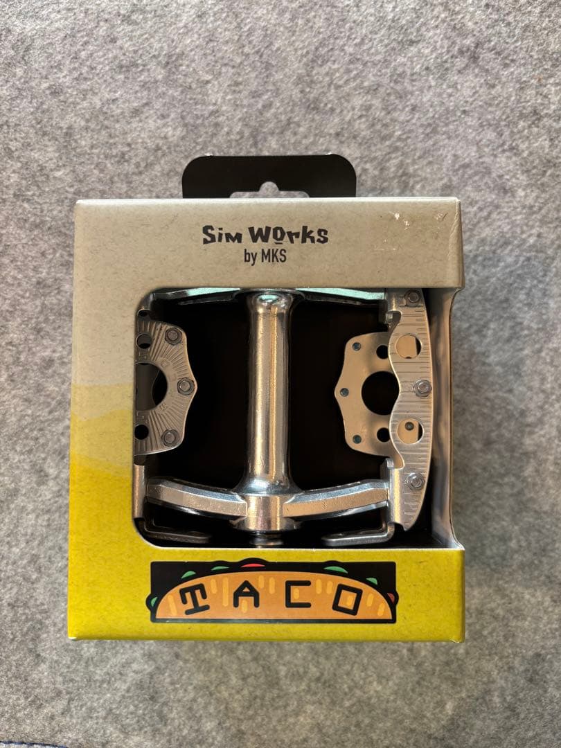 新品未使用　SimWorks taco pedal シルバー