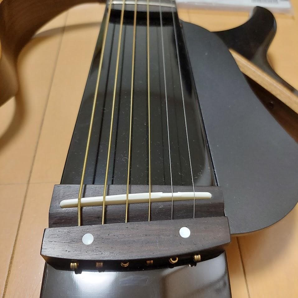 YAMAHA サイレントギター SLG200S TBL　電源アダプター付き