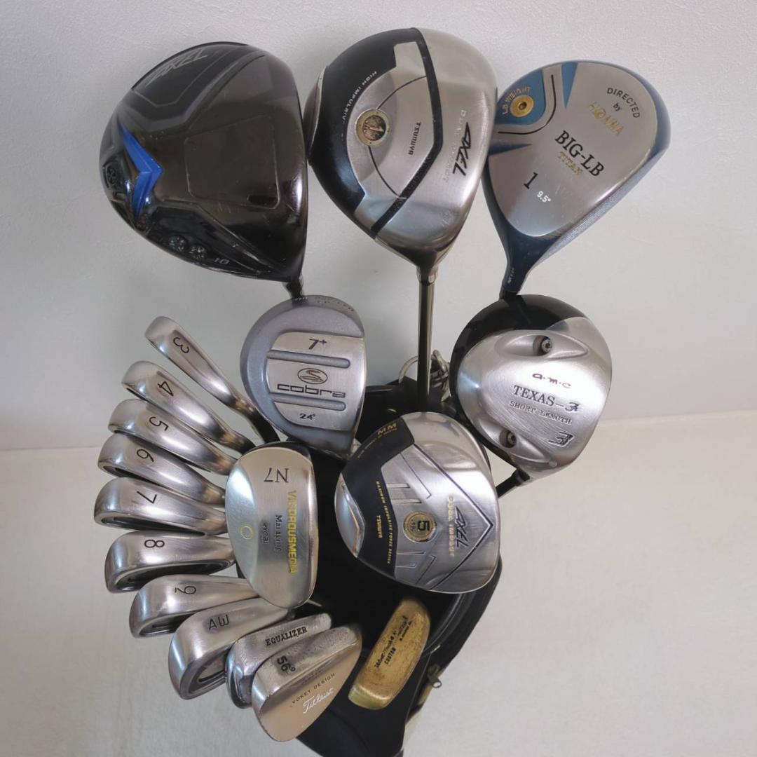 アクセル　マルマン　他 まとめ メンズ ゴルフクラブセット 18本フルセット
