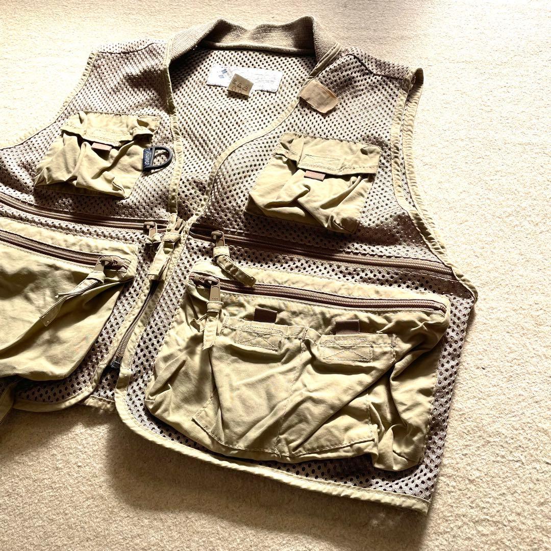 【人気】Columbia PFG FISHING VEST 90〜00s