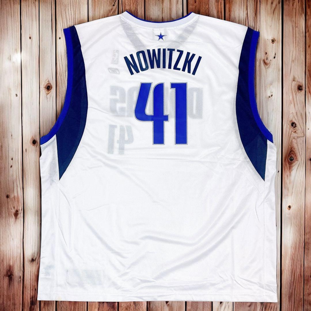 08M114◯Reebok ダラス NOWITZKI ユニフォーム ゲームシャツ
