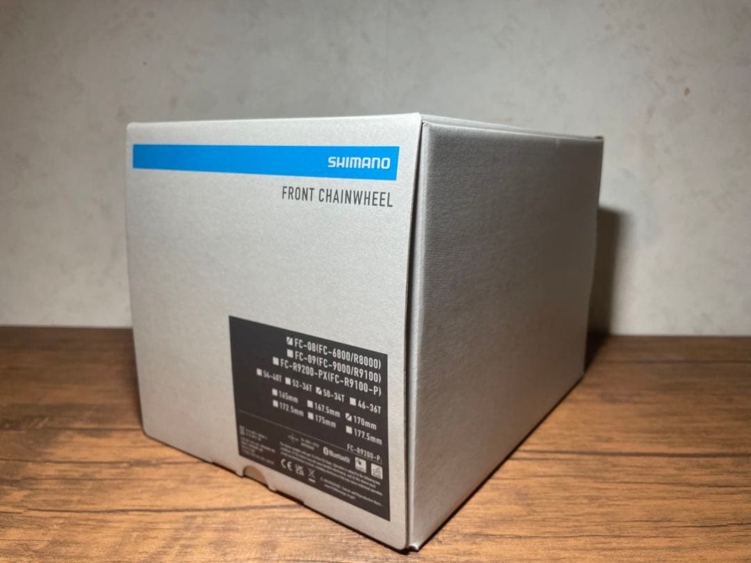 アルテグラ新品クランク　FC-08 50-34T 170mm