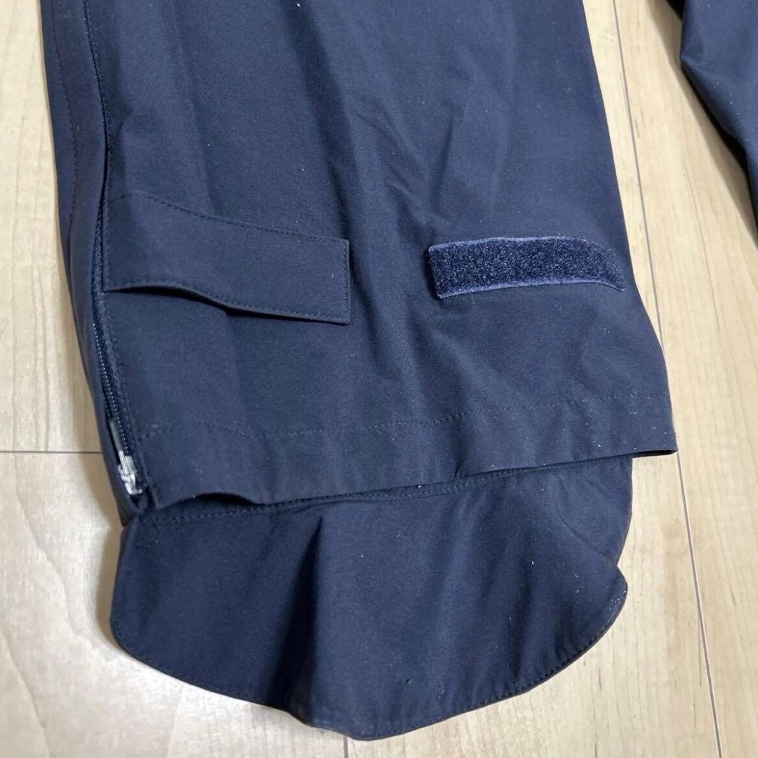 美品　マンシングウェア レインパンツ　メンズ　L 紺色 ナイロン　ゴルフパンツ