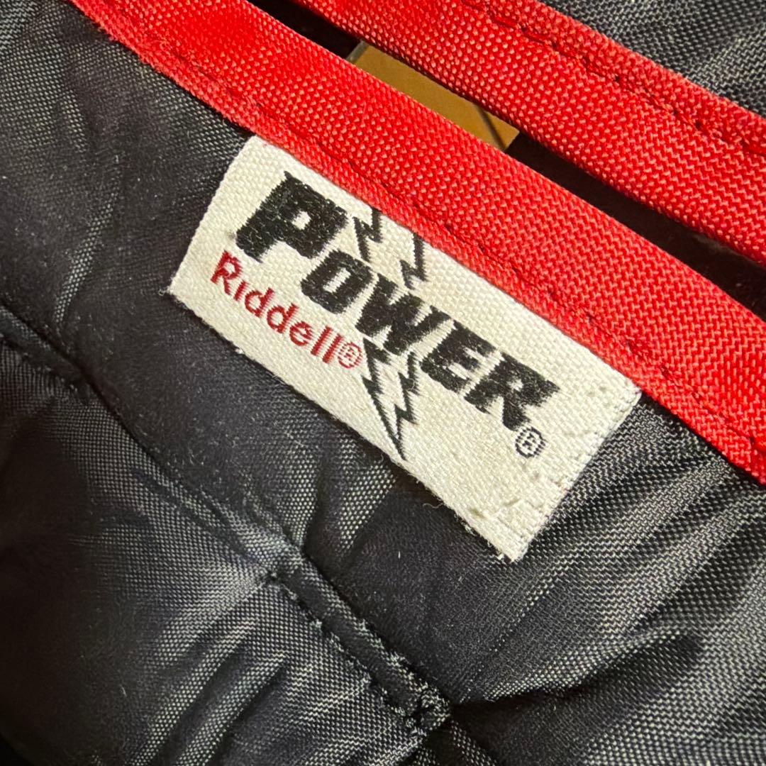 Power SPX ショルダーパッド シルバー/レッド
