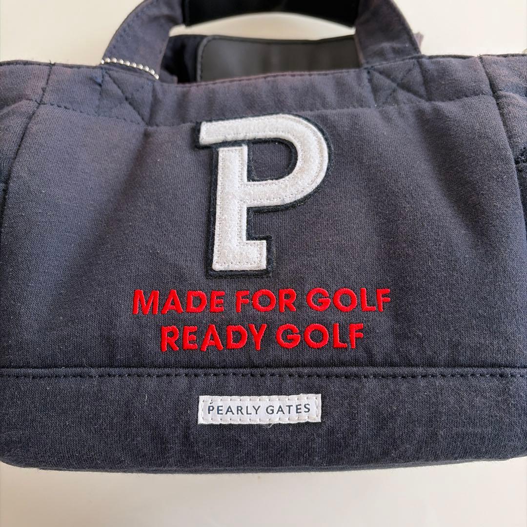 パーリーゲイツ Pワッペン カートバッグ 国内正規品 PEARLYGATES