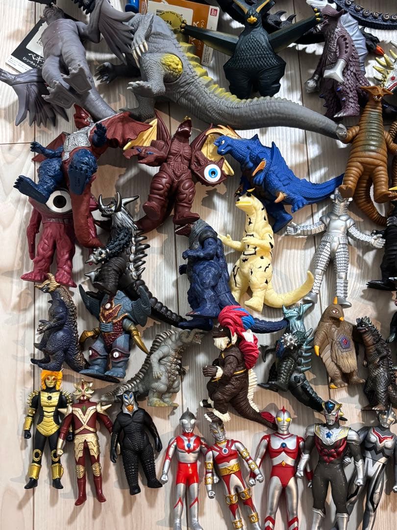 d*7様 ウルトラ怪獣シリーズ ソフビ ウルトラマン まとめて まとめ売り フィ